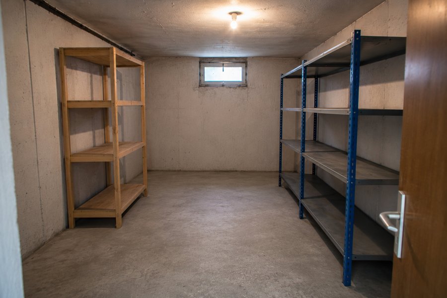 Keller nach Entrümpelung