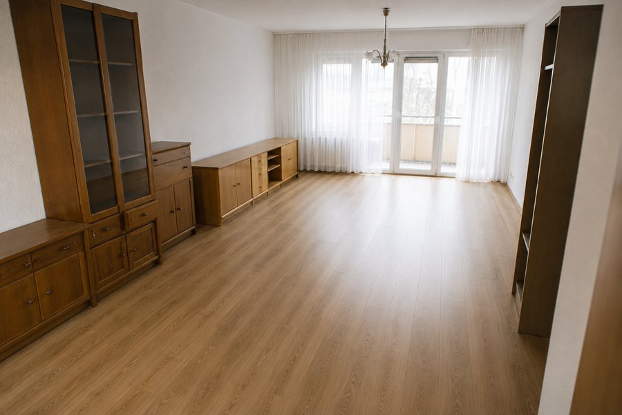 Wohnung nach Entrümpelung
