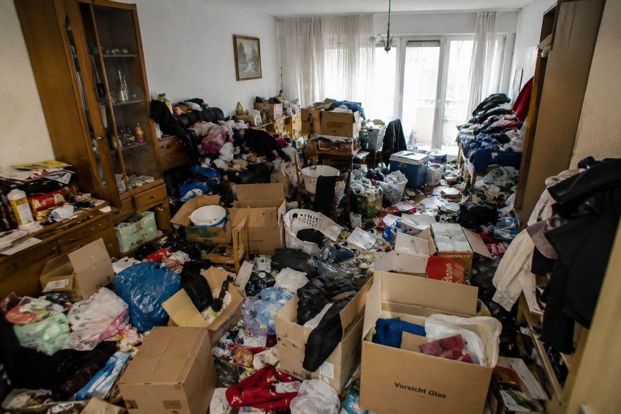 Wohnung vor Entrümpelung